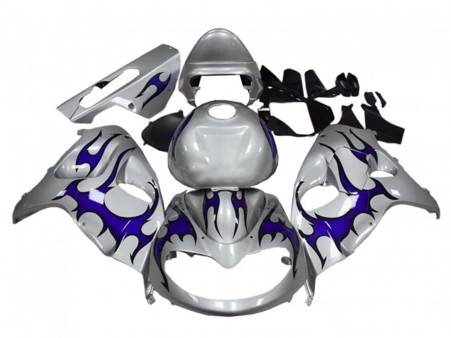 1998-2003 Suzuki TL1000R Motorcycle Fairings - Silver Blue Canada for Sale
