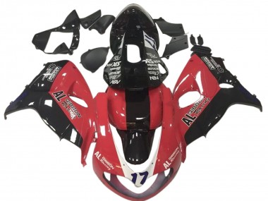 1998-2003 Suzuki TL1000R Motorcycle Fairings - Red Black Racing 17 Canada for Sale