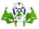 1996-2003 Kawasaki ZX7R Motorcycle Fairings - White Green Blue Canada for Sale