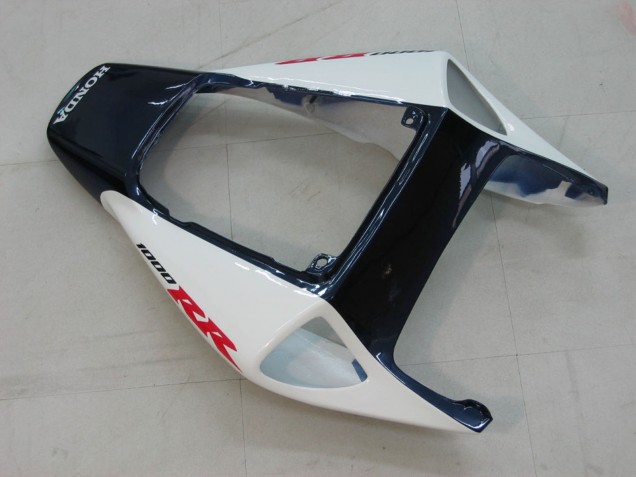 2004-2005 Honda CBR1000RR Motorcycle Fairings - White Blue Glossy Black Fireblade Canada for Sale
