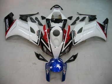 2004-2005 Honda CBR1000RR Motorcycle Fairings - White Red Glossy Black Blue Star Canada for Sale