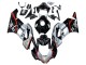 2004-2005 Honda CBR1000RR Motorcycle Fairings - Silver Glossy Black Red Stripe Canada for Sale