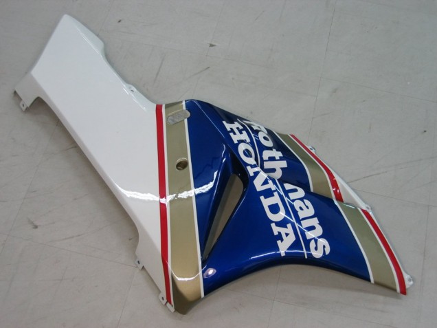 2004-2005 Honda CBR1000RR Motorcycle Fairings - White Blue Gold Rothmans Canada for Sale