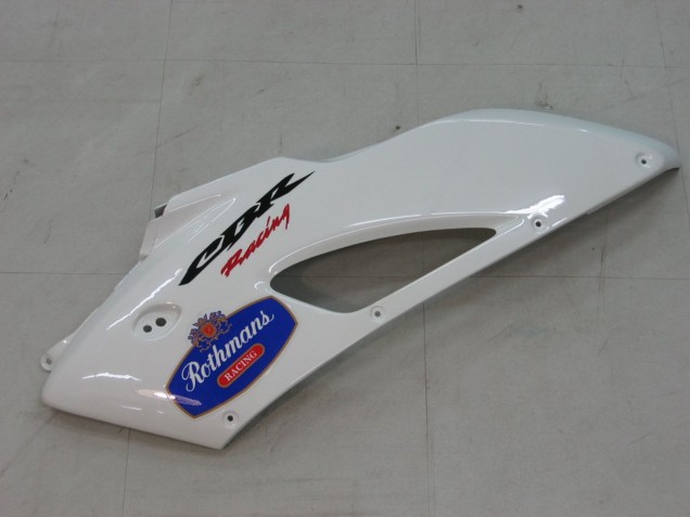 2004-2005 Honda CBR1000RR Motorcycle Fairings - White Blue Gold Rothmans Canada for Sale