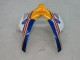 2004-2005 Honda CBR1000RR Motorcycle Fairings - White Blue Gold Rothmans Canada for Sale