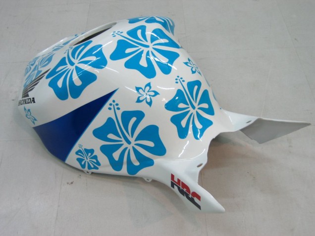 2004-2005 Honda CBR1000RR Motorcycle Fairings - White Blue Snow Nastro Azzurro 46 Canada for Sale