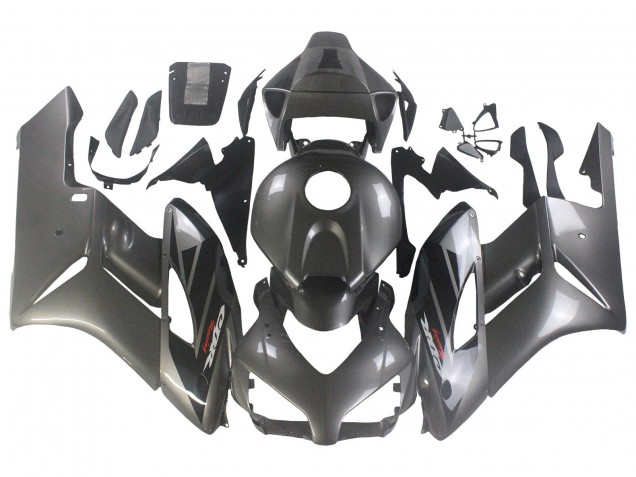 2004-2005 Honda CBR1000RR Motorcycle Fairings - Glossy Grey Glossy Black Canada for Sale
