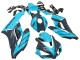 2004-2005 Honda CBR1000RR Motorcycle Fairings - Light Blue Glossy Black Canada for Sale