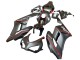 2004-2005 Honda CBR1000RR Motorcycle Fairings - Glossy Black Glossy Grey Red Stripe Canada for Sale