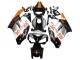 2004-2005 Honda CBR1000RR Motorcycle Fairings - Orange Silver Glossy Black Repsol Canada for Sale