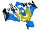 2004-2005 Honda CBR1000RR Motorcycle Fairings - Blue Yellow Glossy Black Canada for Sale
