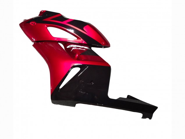 2004-2005 Honda CBR1000RR Motorcycle Fairings - Red Glossy Black Stripe Canada for Sale