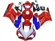 2004-2005 Honda CBR1000RR Motorcycle Fairings - Red Blue White Black Motul Canada for Sale