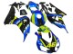 2006-2007 Honda CBR1000RR Motorcycle Fairings - Blue Fluorescent Green Glossy Black Shark 46 Canada for Sale