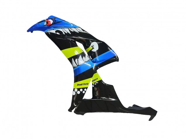 2006-2007 Honda CBR1000RR Motorcycle Fairings - Blue Fluorescent Green Glossy Black Shark 46 Canada for Sale