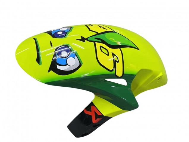 2006-2007 Honda CBR1000RR Motorcycle Fairings - Blue Fluorescent Green Glossy Black Shark 46 Canada for Sale