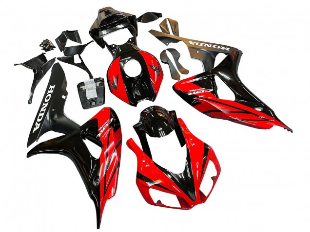 2006-2007 Honda CBR1000RR Motorcycle Fairing - Blue Glossy Black Canada for Sale