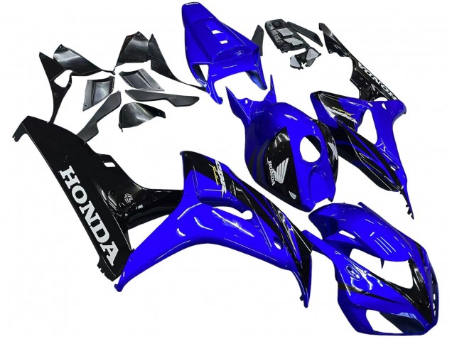 2006-2007 Honda CBR1000RR Motorcycle Fairings - Blue Glossy Black Canada for Sale