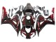 2006-2007 Honda CBR1000RR Motorcycle Fairing - Glossy Black Red Flame Canada for Sale