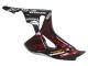 2006-2007 Honda CBR1000RR Motorcycle Fairings - Glossy Black Yellow Red Flame Canada for Sale