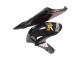 2006-2007 Honda CBR1000RR Motorcycle Fairings - Glossy Black Yellow Red Flame Canada for Sale