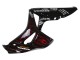 2006-2007 Honda CBR1000RR Motorcycle Fairings - Glossy Black Yellow Red Flame Canada for Sale