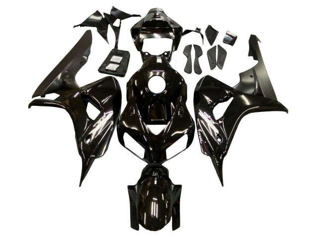 2006-2007 Honda CBR1000RR Motorcycle Fairings - Glossy Black Matte Black Canada for Sale