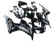 2006-2007 Honda CBR1000RR Motorcycle Fairings - Glossy Black Gold SevenStars Canada for Sale