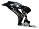 2006-2007 Honda CBR1000RR Motorcycle Fairings - Glossy Black Gold SevenStars Canada for Sale