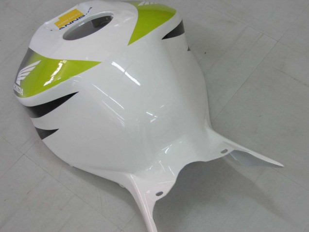 2006-2007 Honda CBR1000RR Motorcycle Fairings - White Green Glossy Black Hannspree 52 Canada for Sale