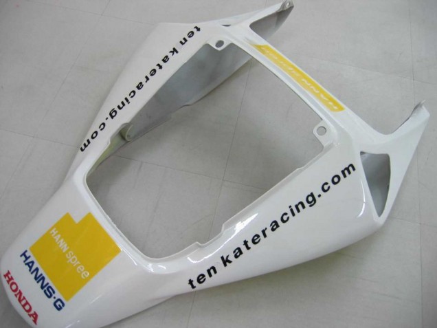 2006-2007 Honda CBR1000RR Motorcycle Fairings - White Green Glossy Black Hannspree 52 Canada for Sale