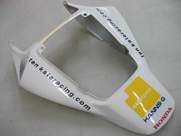 2006-2007 Honda CBR1000RR Motorcycle Fairings - White Green Glossy Black Hannspree 52 Canada for Sale