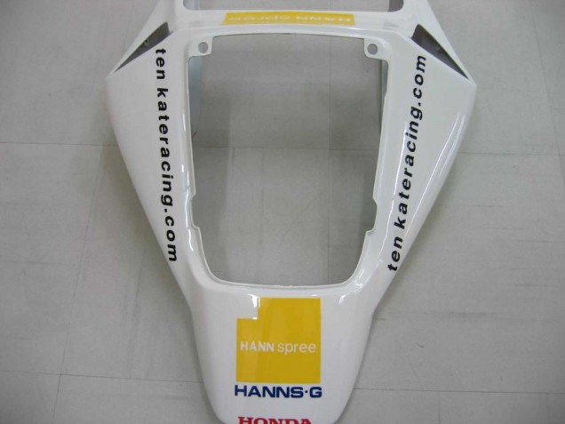 2006-2007 Honda CBR1000RR Motorcycle Fairings - White Green Glossy Black Hannspree 52 Canada for Sale