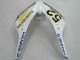2006-2007 Honda CBR1000RR Motorcycle Fairings - White Green Glossy Black Hannspree 52 Canada for Sale