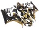 2006-2007 Honda CBR1000RR Motorcycle Fairings - Gold Glossy Black Canada for Sale