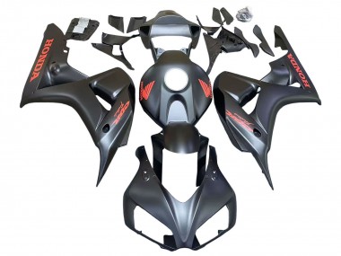2006-2007 Honda CBR1000RR Motorcycle Fairings - Matte Black Red Decals Canada for Sale