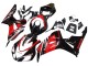 2006-2007 Honda CBR1000RR Motorcycle Fairings - Red Glossy Black Canada for Sale