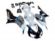 2006-2007 Honda CBR1000RR Motorcycle Fairing - White Blue Glossy Black Canada for Sale