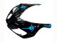 2006-2007 Honda CBR1000RR Motorcycle Fairing - White Blue Glossy Black Canada for Sale
