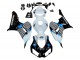 2006-2007 Honda CBR1000RR Motorcycle Fairing - White Blue Glossy Black Canada for Sale