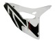 2006-2007 Honda CBR1000RR Motorcycle Fairing Kits - White Glossy Black Canada for Sale