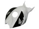 2006-2007 Honda CBR1000RR Motorcycle Fairing Kits - White Glossy Black Canada for Sale