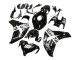 2008-2011 Honda CBR1000RR Motorcycle Fairings - Glossy Black White Repsol 93 Canada for Sale