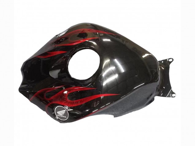 2008-2011 Honda CBR1000RR Motorcycle Fairing - Glossy Black Red Flame Canada for Sale