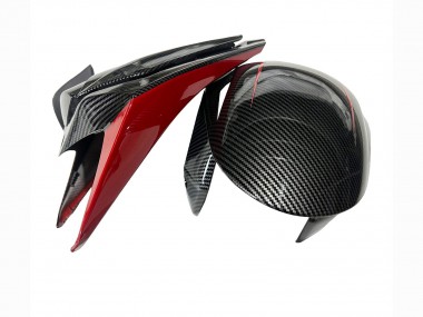 2008-2011 Honda CBR1000RR Motorcycle Fairings - Black Carbon Fiber Red Canada for Sale
