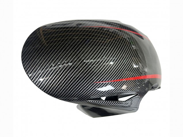 2008-2011 Honda CBR1000RR Motorcycle Fairings - Black Carbon Fiber Red Canada for Sale