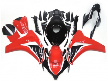 2008-2011 Honda CBR1000RR Motorcycle Fairing Kits - Red Glossy Black Canada for Sale