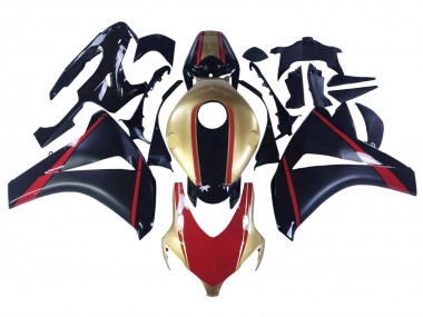 2008-2011 Honda CBR1000RR Motorcycle Fairings - Gold Red Glossy Black Canada for Sale