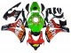 2008-2011 Honda CBR1000RR Motorcycle Fairings - Green Orange Glossy Black Rossi Michelin 46 Canada for Sale