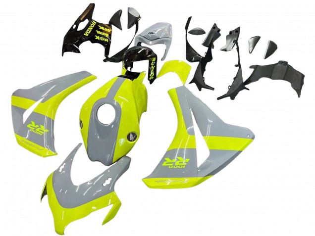 2008-2011 Honda CBR1000RR Motorcycle Fairings - Nardo Grey Fluorescent Green Canada for Sale